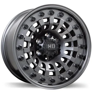 Fast HD – Shred – Gunmetal – 17″x9″ 0mm – All weather Wheels – F264-1790-83MN+00C061